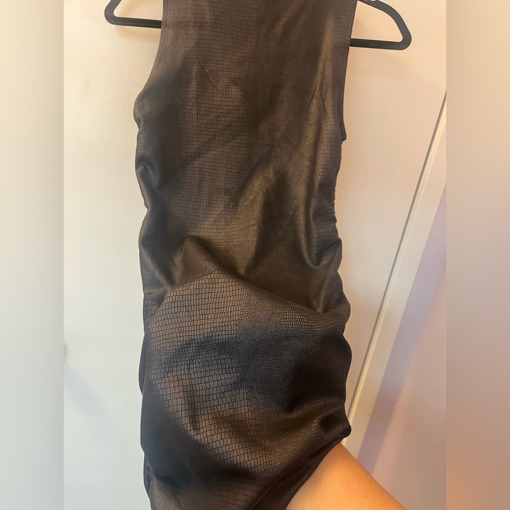 Steve Madden Small Black Sleeveless Dress (RSB) PTP 14-17/L 33 Like New - Picture 10 of 13